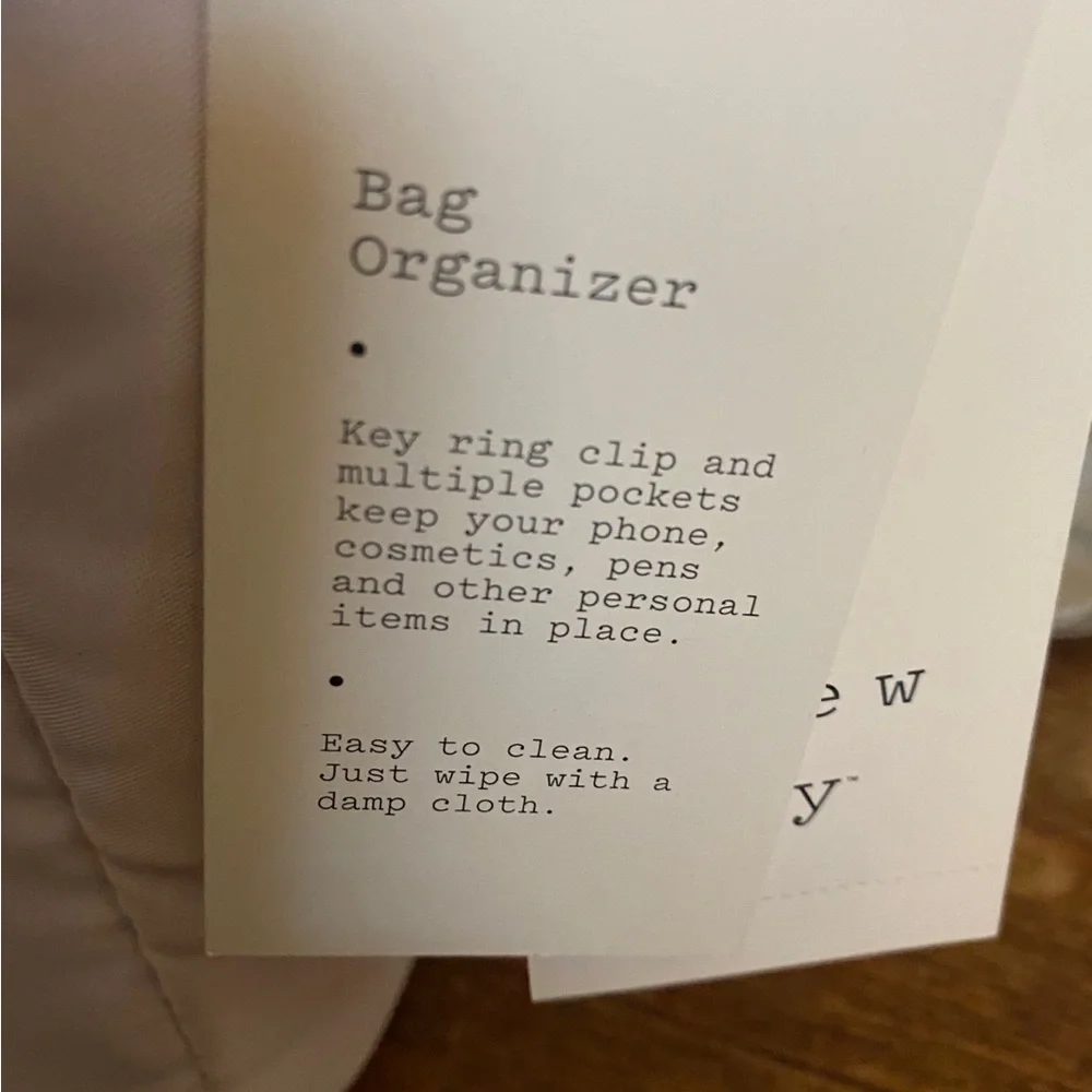 A new day Organizer bag